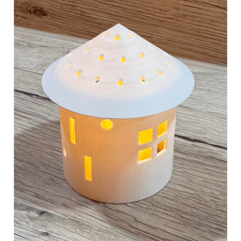 Tealight House Gift | Decorative Tealight Holder for Home & Office - Image 3