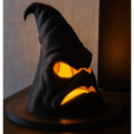 Grumpy Halloween Witch Hat LED Tealight | Festive Home & Office Decor Gift - Image 3