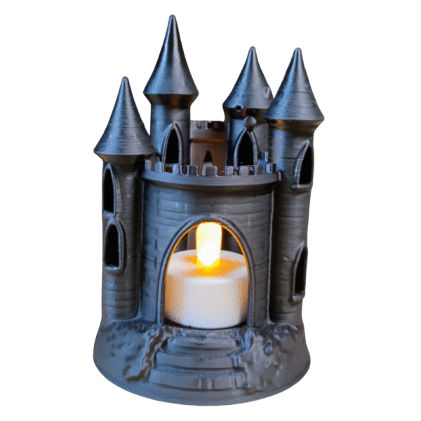 Enchanted Castle Candle Holder for Home and Office Décor | Elegant Gift for Clients and Industry Events