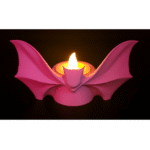 Modern Bat Candle Holder for Home & Office Décor – Stylish Gift for Industries and Homes - Image 3