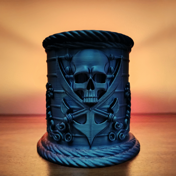 Pirate Pen Holder – Elegant & Stylish Artistic Desk Mate | Premium Corporate Gift for Office Professionals