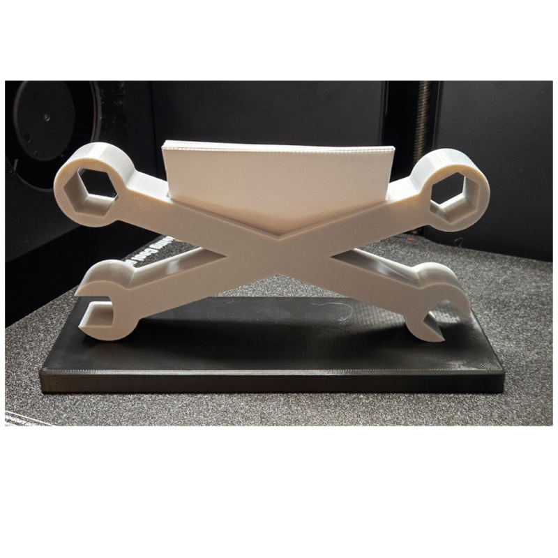 Stylish Wrench Business Card Holder – Elegant Desk Gift for Corporate Professionals & Industrial Clients - Image 4