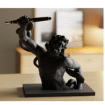 Laocoön Pen Holder – Artistic Premium Desk Gift for Corporate Clients | Custom Logo Office Gift - Image 4