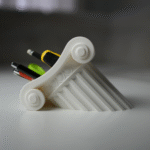 Custom Greek Desk Organizer for Corporate Gifts | Elegant Office Table Accessory for Employees & Clients - Image 3