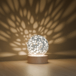 Parametric Lamp for Corporate Gifts | Premium Wooden Home Décor Light for Office & Events