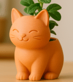 Cute Cat Planter for Desk & Home | Kitty Succulent Pot Gift for Plant Lovers | Cute Décor for Office, Home & Corporate Gifting