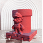Super Mario Pipe Pen Holder – 3D Printed Desk Organizer for Office, Home & Corporate Gifting