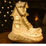 Christmas Boot House Lamp – Festive LED Decor Gift for Home, Office, Corporate Gifting & Christmas Celebrations