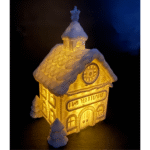 Christmas Tealight Town House – 3D Printed Festive Home Décor Gift for Office, Home & Corporate Gifting