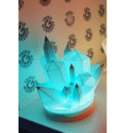 Crystal Cluster Lamp – Elegant Home Décor Gift for Corporate, IT, Real Estate & Premium Clients