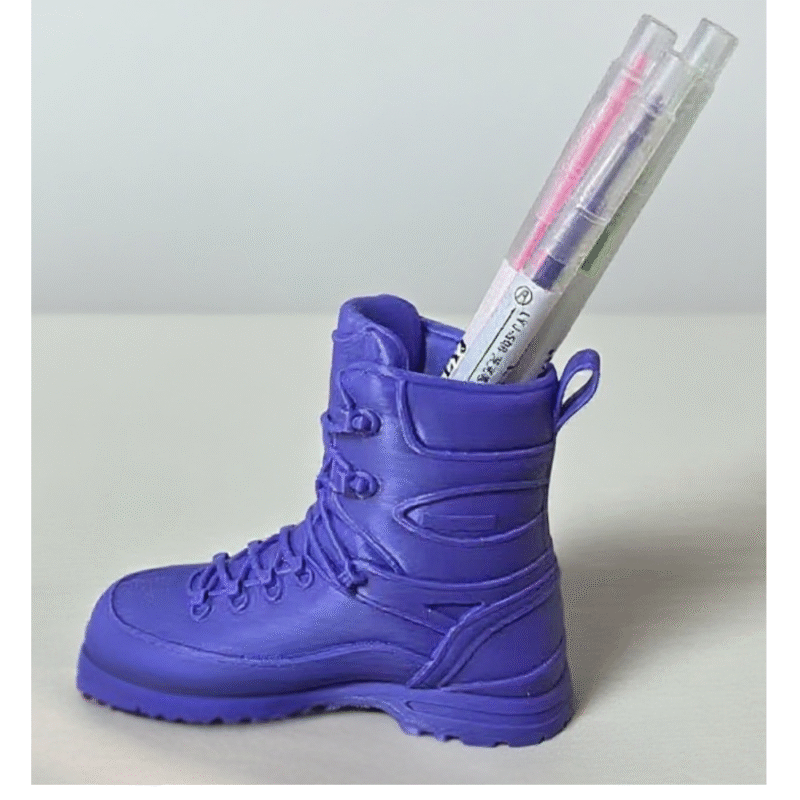 Boot Pen Holder for Airline Industry | Unique Desk Gift for Aviation Professionals | 3D Printed Office Organizer - Image 3