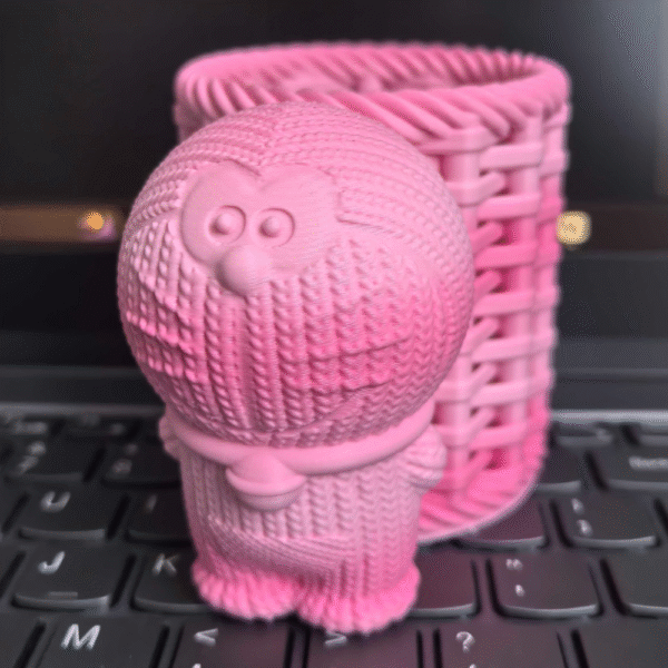 Doraemon Pen Holder – Cute 3D Printed Desk Organizer Gift for Office, Kids & Corporate Gifting