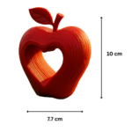 Apple With Heart – Premium Love-Themed Desk Decor for Corporate Gifting & Home Décor - Image 2