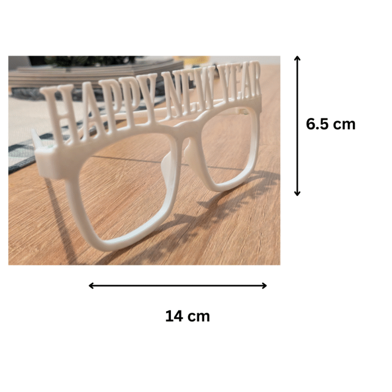 New Year 2026 Glasses | Premium Party Accessory for Personal Use & Corporate Gifting | Festive Desk Display for Offices, Events & Celebrations - Image 2
