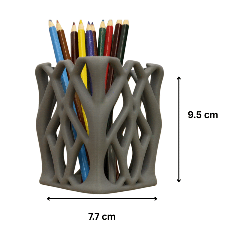 Premium 3D Printed Pen Holder for Office Desk | Stylish Corporate Gift & Workspace Organizer - Image 2