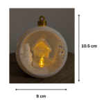 Christmas Bauble Tea Light – Festive LED Decorative Gift for Corporate, Events & Home Décor | Unique 3D Printed Christmas Gift - Image 2