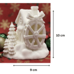 Winter Mill House Christmas Glow Scene – Premium Light-Up Holiday Décor Gift for Home, Offices & Corporate Gifting - Image 2