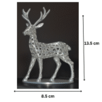 Christmas Voronoi Reindeer Tealight Holder | 3D Printed Christmas Decor | Festive Desk & Home Decoration | Holiday Corporate Gift - Image 2