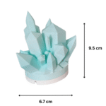 Crystal Cluster Lamp – Elegant Home Décor Gift for Corporate, IT, Real Estate & Premium Clients - Image 2