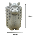 3D Printed Alpaca with Basket Pen Holder – Cute Desk Organizer Gift for Office, Home & Corporate Gifting - Image 2