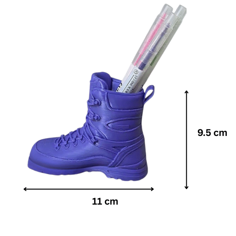 Boot Pen Holder for Airline Industry | Unique Desk Gift for Aviation Professionals | 3D Printed Office Organizer - Image 2