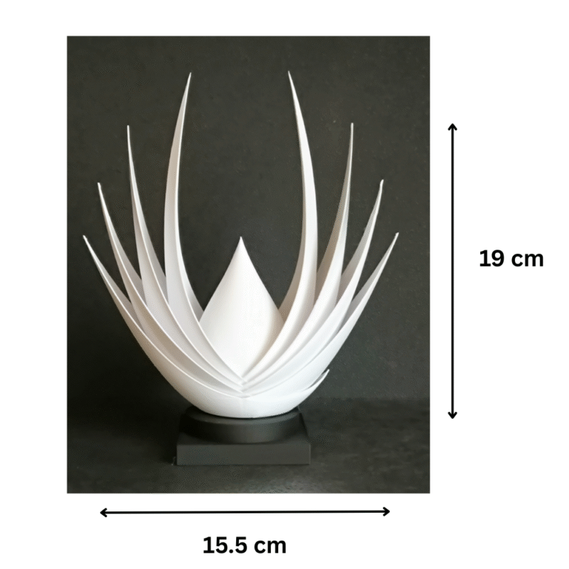 Spiky Night Lamp – Premium Home Décor & Corporate Gift | Elegant Table Light for Office Desks & Living Spaces - Image 2