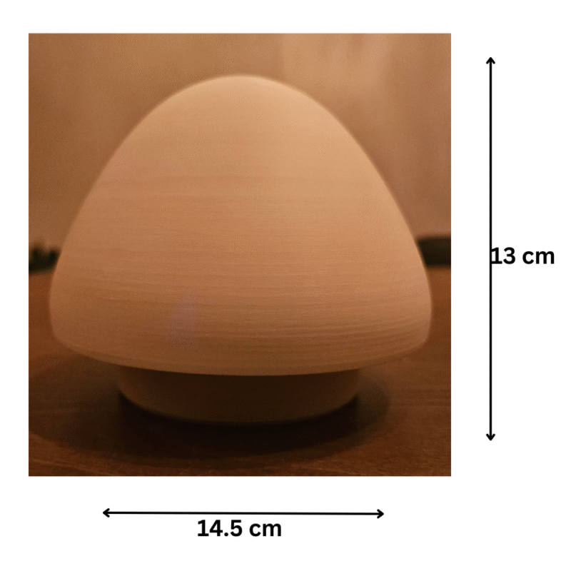 Premium Mushroom Lamp for Home Décor | Elegant Desk Light for Corporate & Company Gifting - Image 2