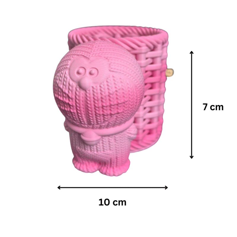 Doraemon Pen Holder – Cute 3D Printed Desk Organizer Gift for Office, Kids & Corporate Gifting - Image 2