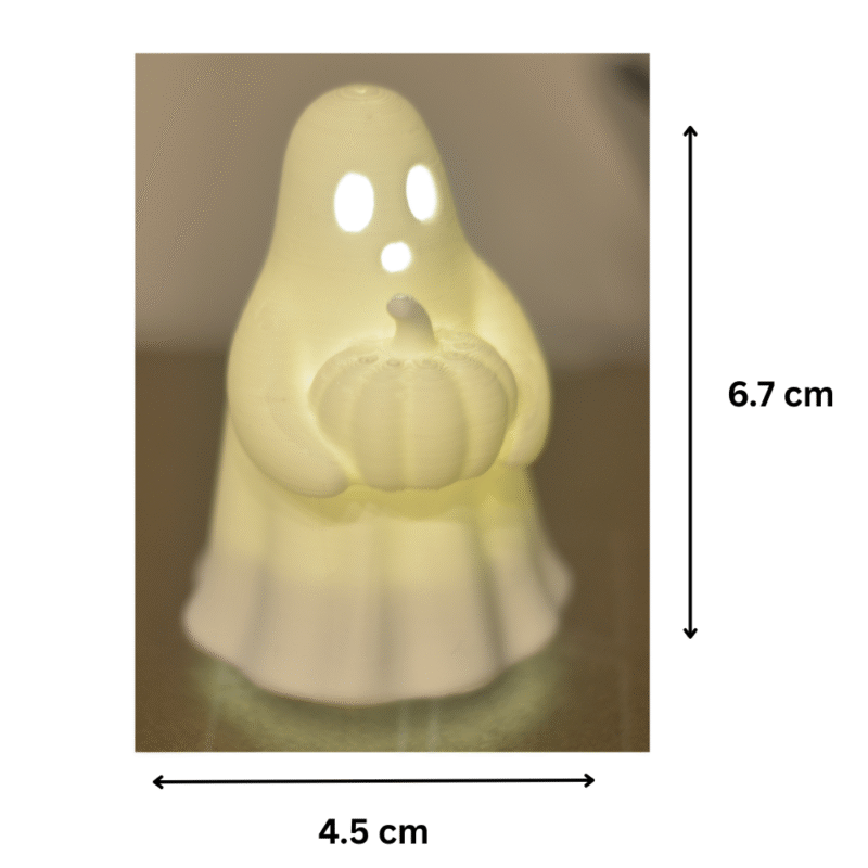 Cute Ghost Lamp – Halloween Pumpkin Light | Corporate Gift, Office Desk Décor & Home Decorative Night Lamp - Image 2