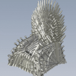Game of Thrones Iron Throne Pen Holder – Premium Home Décor & Corporate Gift for Office Desks - Image 3