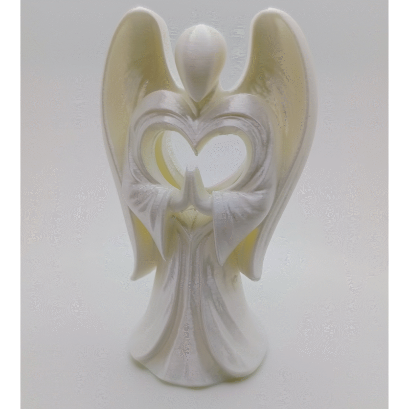 Heart Angel of Light – Premium Home Décor | Symbol of Love, Peace & Tranquility | Ideal Corporate Gift - Image 3