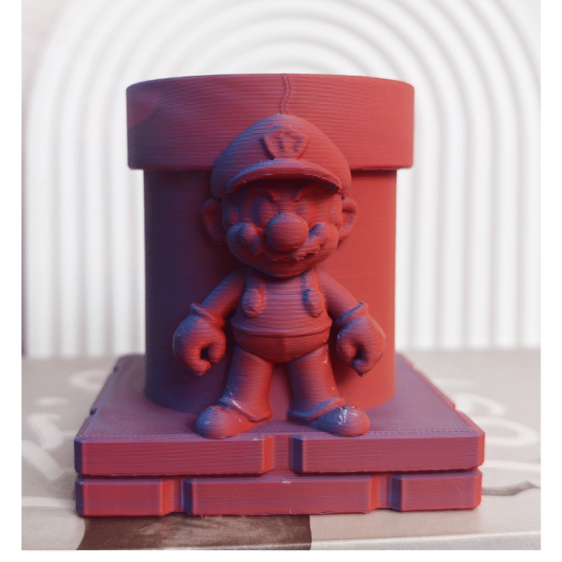 Super Mario Pipe Pen Holder – 3D Printed Desk Organizer for Office, Home & Corporate Gifting - Image 3