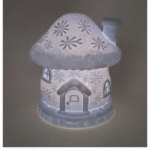 Glowing Winter Snow House Tealight | LED Decorative Mini House for Gifts & Décor - Image 2