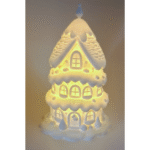Winter Dream Snow-Draped Tealight Light | Festive Home Décor Gift | Premium Decorative Table Light - Image 3