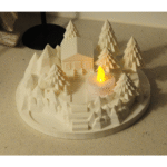 Christmas Snow House – Premium Festive Gift & Winter Decorative Showpiece for Home, Office & Corporate Gifting