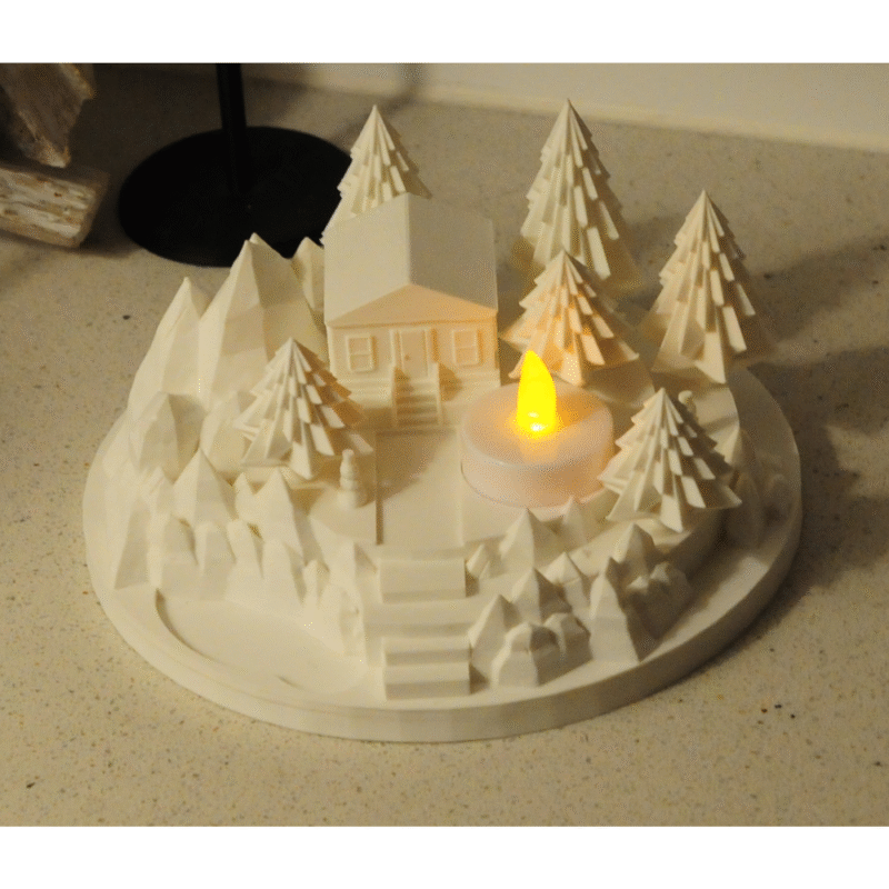 Christmas Snow House – Premium Festive Gift & Winter Decorative Showpiece for Home, Office & Corporate Gifting - Image 4