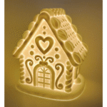 Glowing Fairy House Tealight Lamp – Christmas Decorative LED Mini House for Home & Office Décor - Image 3