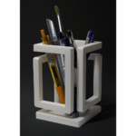 Infinity Stationery Holder – Multi-Purpose Desk Organizer for School, Students, Office & Industrial Use | Premium 3D Printed Gift Item - Image 3