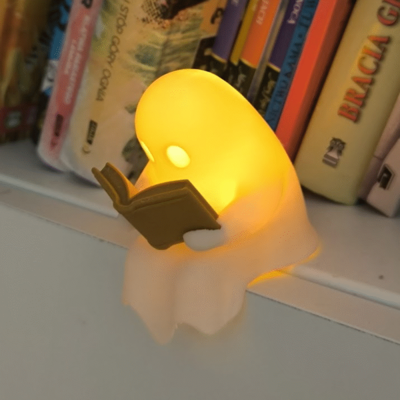Ghost Reader Lamp – Stylish Home Décor Table Light | Creative Desk Gift for Office, Corporate & Event Gifting - Image 3