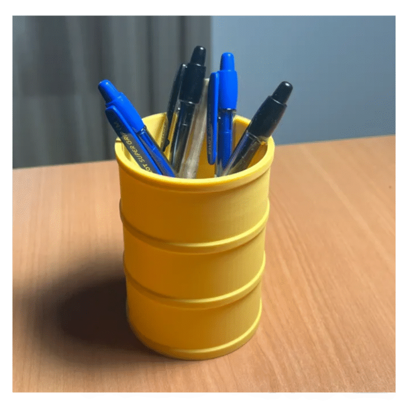 3D Printed Pen Holder Barrel – Modern Desk Organizer for Office, Home & Corporate Gifting - Image 3