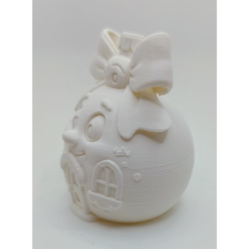 Bow TeaLight House Dream Ball – Premium 3D Printed Decorative Gift for Home, Office & Corporate Gifting - Image 4