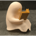 Ghost Reader Lamp – Stylish Home Décor Table Light | Creative Desk Gift for Office, Corporate & Event Gifting - Image 4