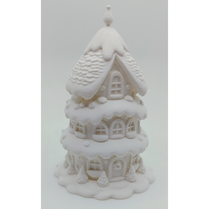 Winter Dream Snow-Draped Tealight Light | Festive Home Décor Gift | Premium Decorative Table Light - Image 4