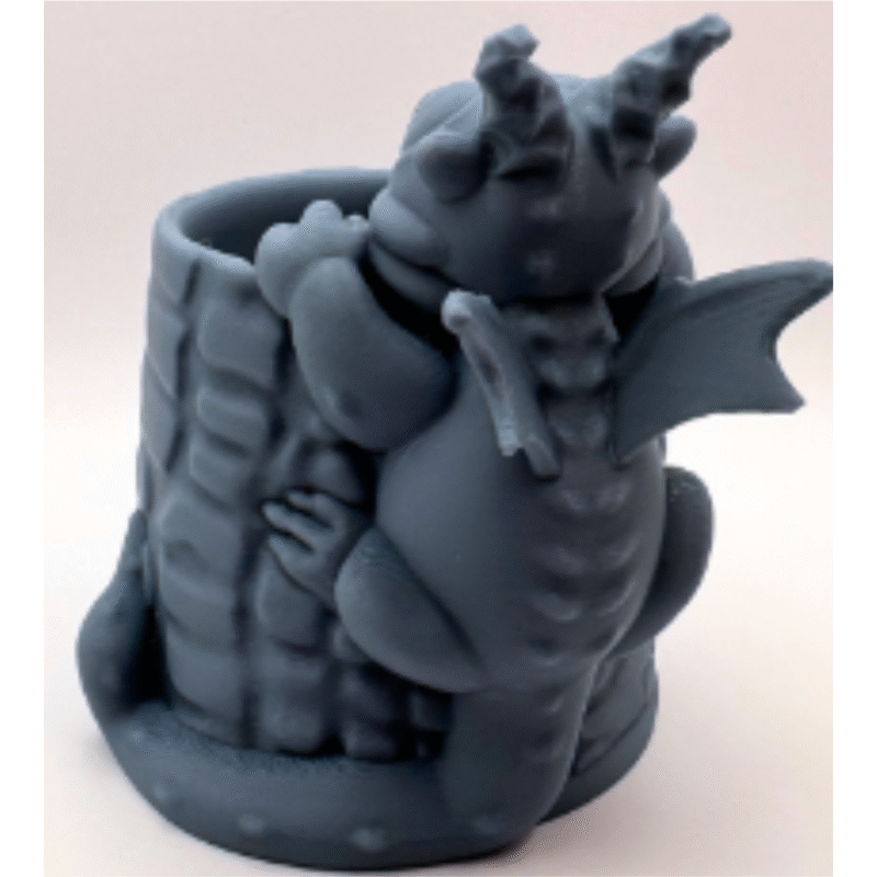 3D Printed Dragon Pencil Cup – Desk Organizer for Kids, Students & Office Use | Unique School Gift - Image 4