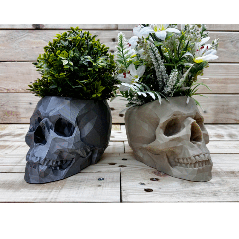 Skull Planter Pot – Unique Home Décor Gift for Office & Corporate Clients - Image 4