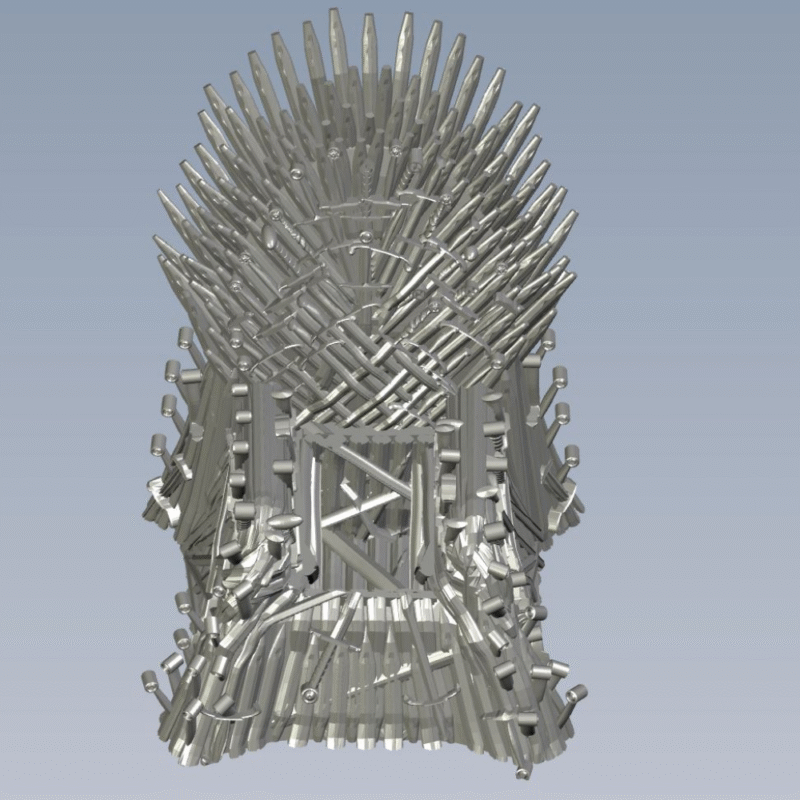Game of Thrones Iron Throne Pen Holder – Premium Home Décor & Corporate Gift for Office Desks - Image 4