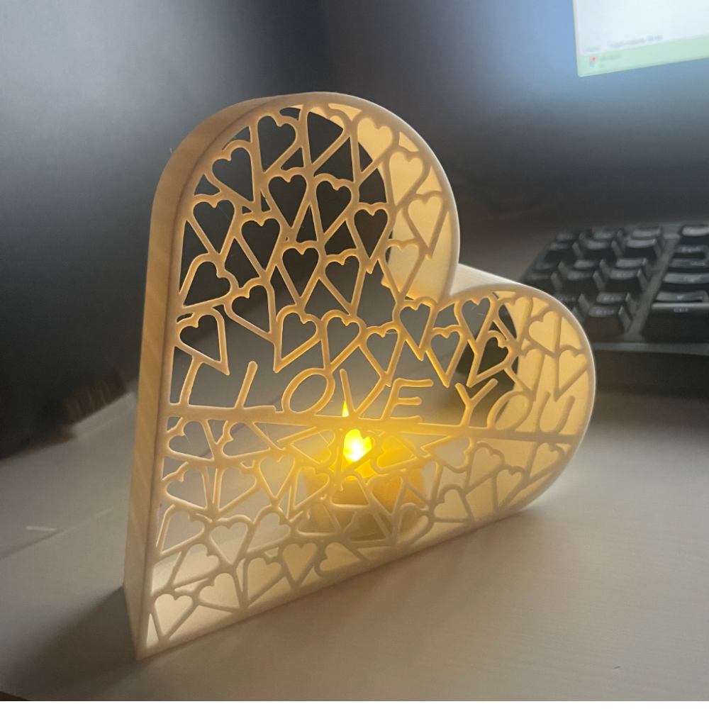 1 Valentine’s Day Tea Light Gift, Office Desk Decor, Home Decoration, Romantic Valentine Gift, Gift for Loved One, Corporate Gift, Company Employee Gift, Client Appreciation Gift, Event Giveaway, Candle Holder for Festivals, Table Decor - Image 1