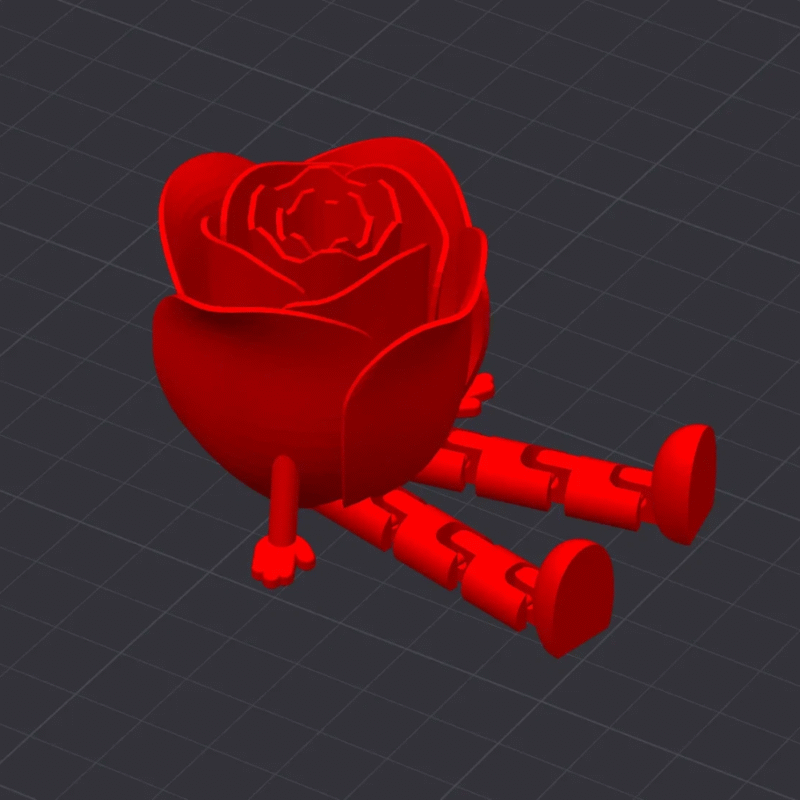 Valentine's Day Red Rose Figurine, Office Desk Decor, Home Decoration Showpiece, Gift for Loved One, Romantic Valentine Gift, Corporate Gift, Client Appreciation Gift, Event Giveaway, Premium Table Decor - Image 3