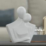 3D Printed Couple with Warm Hug Gift, Romantic Couple Showpiece, Anniversary Gift, Birthday Gift for Friends, Valentine’s Day Gift, Corporate Desk Gift, Office Table Decor, Couple Statue for Companies, Personalized Appreciation Gift