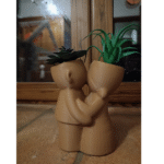 3D Printed Wedding Favor Vase for Newlyweds, Love Couple Kiss Decor, Anniversary Gift, Birthday Gift for Birthday, Valentine Day Gift, Romantic Gift for Wife Husband, Home Decor Mini Vase, Corporate Gift, Company Event Gift, Appreciation Gift